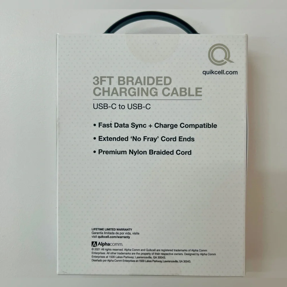 USB -C TO USB-C Cable